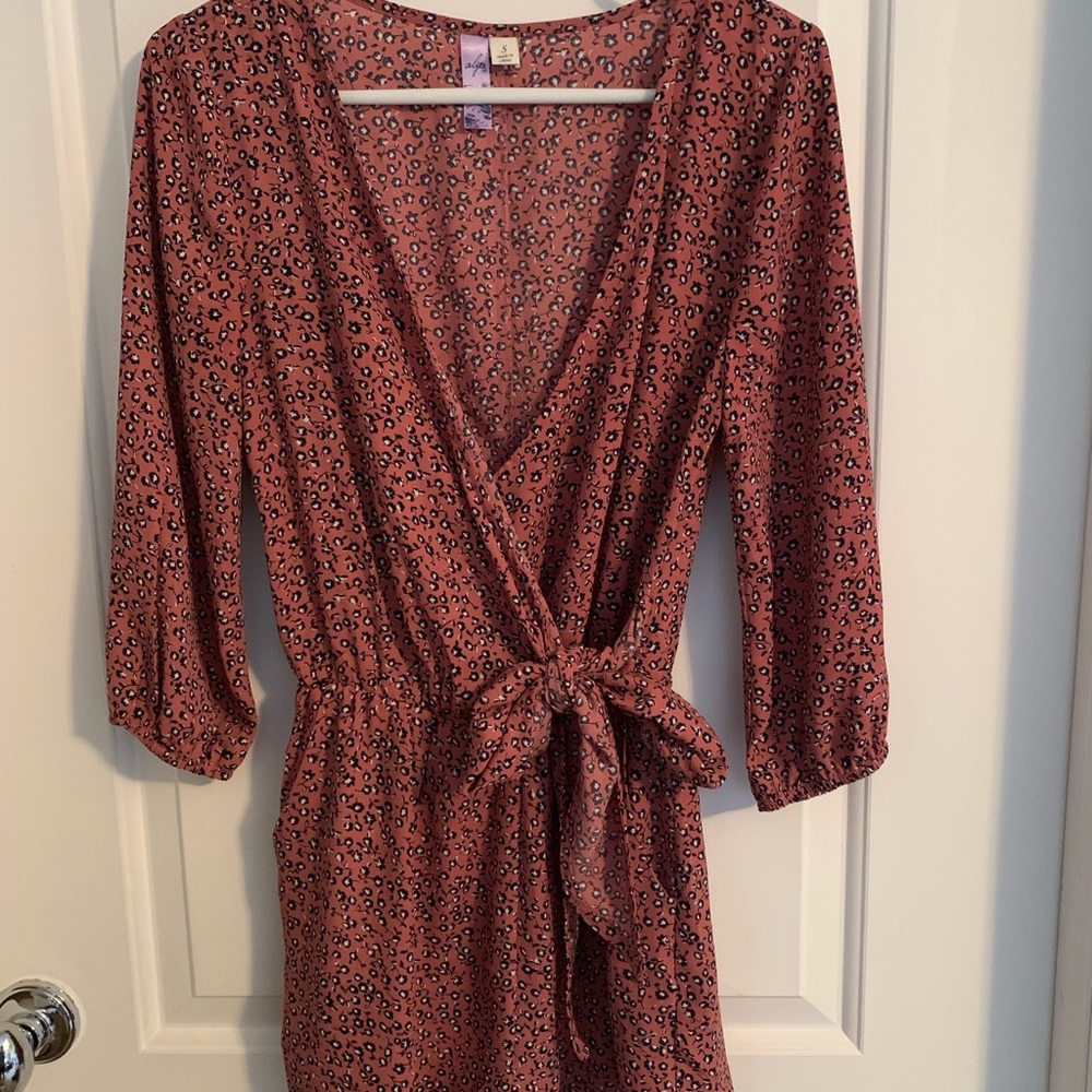 3/4 Length Sleeve Romper